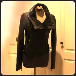 Doma woman’s leather jacket size medium.